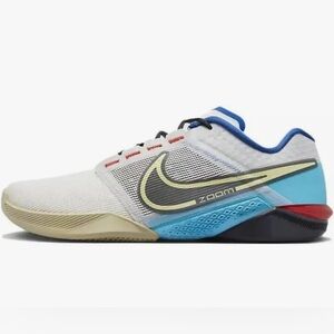 Nike Zoom Metcon Turbo 2 training shoe in the Sail Blue Lightning size 6 Men’s
